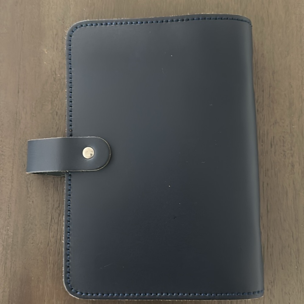 Filofax personal planner, dark blue - Picture 4 of 6